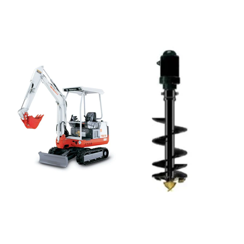 Excavator | Auger Attachment